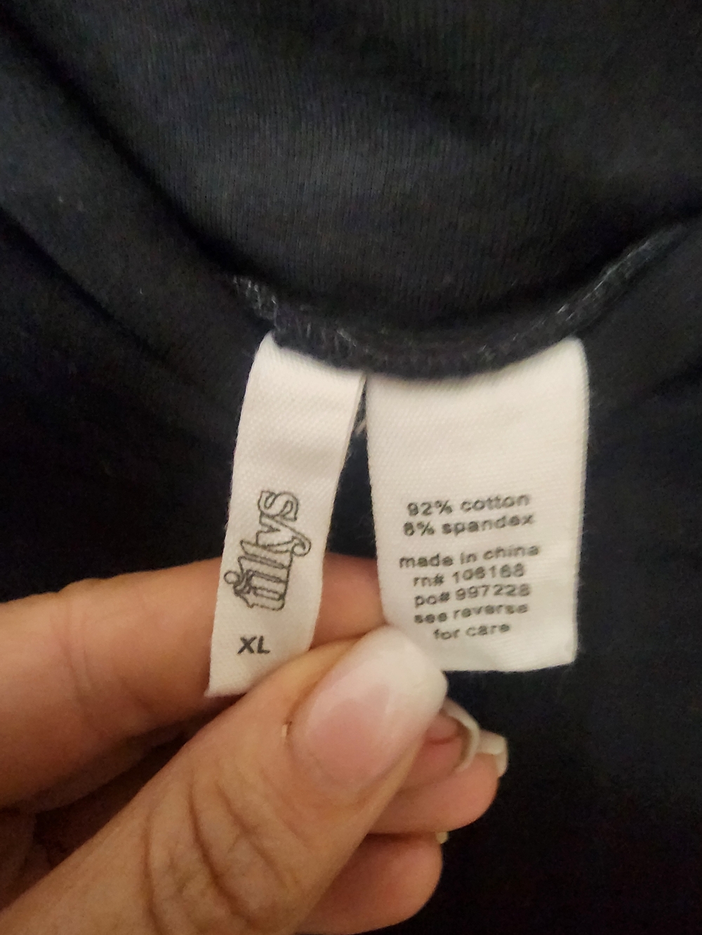 Tilly's Black Boot Cut Flare Pants - Picture 3 of 3